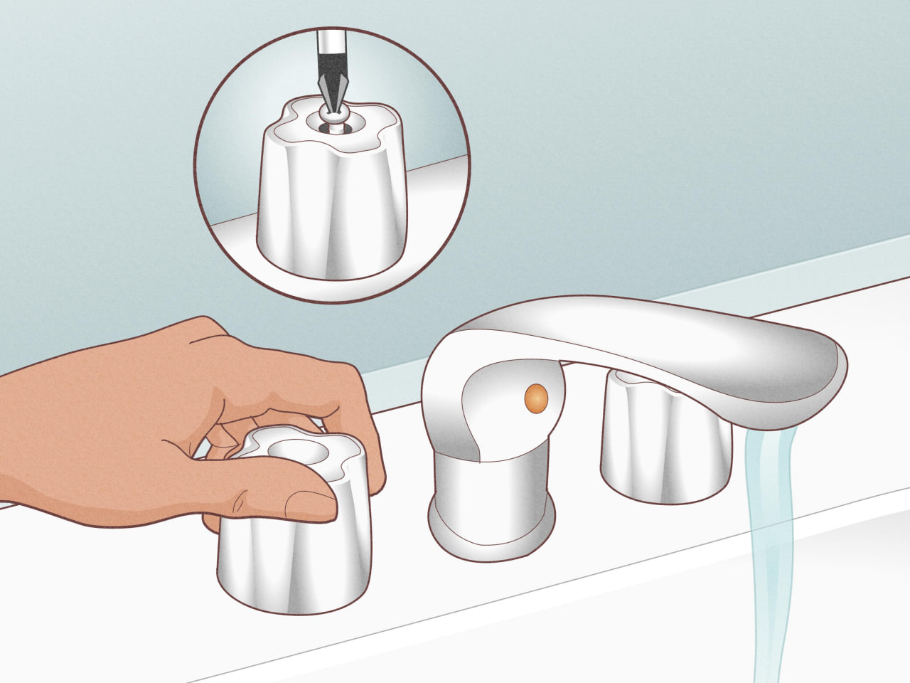 Fixture Installation in Long Neck